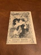 Petit Calendrier Ancien Publicitaire 1903 * BN Biscuiterie Nantaise Nantes P. COSSE A. LOTZ & Cie * Calendar Illustré - Kleinformat : 1901-20