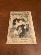 Petit Calendrier Ancien Publicitaire 1903 * BN Biscuiterie Nantaise Nantes P. COSSE A. LOTZ & Cie * Calendar Illustré - Small : 1901-20