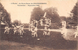 36-CHÂTEAUROUX- L'ETOILE DE NOTRE-DAME DE CHATEAUROUX , PYRAMIDES SEP 1919 - Chateauroux