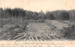 21-4769 : LA CHAPELLE-LA-REINE. EXPLOITATION DE BOIS DE MINE. METIER DU BOIS. - La Chapelle La Reine