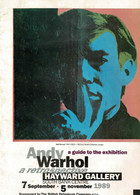 Catalogue BP ANDY WARHOL Retro HAYWARD GALLERY 1989 Sponsor British Petroleum Company Achat Immédiat - Cultura