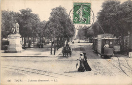 37-TOURS- L'AVENUE GRAMMONT - Tours