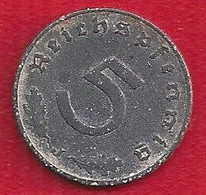 ALLEMAGNE 5 PFENNIG 1943 - 5 Reichspfennig