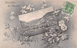 Souvenir De Fleurier - Narcisses - Marguerites Fleurs - Fleurier