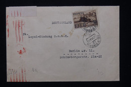 U.R.S.S. - Enveloppe De Moscou Pour Berlin En 1941 Avec Contrôle Postal - L 91088 - Brieven En Documenten