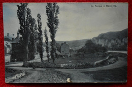 CPA La Ferme à Namèche - Publicité Arth. Vincke & C° Anvers/ Elektrieke Koffiebranderij - Andenne