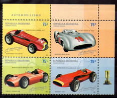 Argentina Serie N ºYvert 2264/67 ** COCHES (CARS) - Ungebraucht