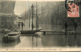 Paris * 11ème 12ème * Avenue Ledru Rollin * Inondations Janvier 1910 * Crue - Alluvioni Del 1910