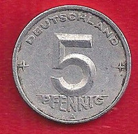 ALLEMAGNE 5 PFENNIG 1950 - 5 Pfennig