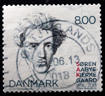 Denmark 2013 Kierkegaard  Minr.1740  ( O)    ( Lot G 1472 ) Writer - Usati