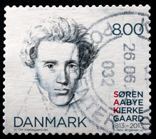 Denmark 2013 Kierkegaard  Minr.1740  ( O)    ( Lot G 1473 ) Writer - Usati