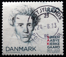 Denmark 2013 Kierkegaard  Minr.1740  ( O)    ( Lot G 1480 ) Writer - Usati