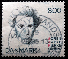 Denmark 2013 Kierkegaard  Minr.1740  ( O)    ( Lot G 1482 ) Writer - Usati