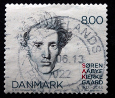 Denmark 2013 Kierkegaard  Minr.1740  ( O)    ( Lot G 1488 ) Writer - Usati