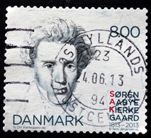 Denmark 2013 Kierkegaard  Minr.1740  ( O)    ( Lot G 1492 ) Writer - Usati