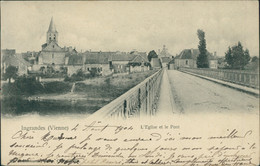 86 INGRANDES / L'église Et Le Pont / - Ingrandes