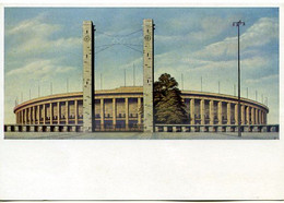 48420 - Deutsches Reich - 1936 - Color-Ansichtskarte "Olympia-Stadion", Ungebraucht - Verano 1936: Berlin