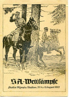 48439 - Deutsches Reich - 1937 - Ansichtskarte "SA-Wettkaempfe" - Bild 2 - Ungebraucht - Andere & Zonder Classificatie