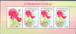 2020. Uzbekistan, Flora, Puppy, Sheetlet, Mint/** - Uzbekistan