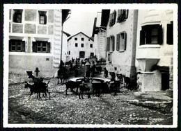 DORFPARTIE GUARDA -  (Ed.  Foto R. Grass)  Carte Postale - Guarda