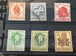 (Stamps 9-3-2021) Australian Flowers (mint And Used) 6 Stamps - Autres & Non Classés