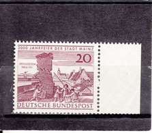 NSR / BRD 0375 ** - 1962 2000 Jahre Mainz - Autres & Non Classés
