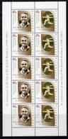 Australia 2001 Don Bradman Commemoration Sheetlet Of 10, MNH, SG 2077/8 - Mint Stamps