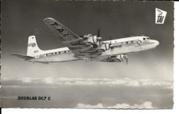 Aviation - Avion Douglas DC-7-C De La TAI - 1946-....: Ere Moderne