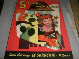 LIBRO"5 NANI NELLO SPAZIO" EDITRICE LA SORGENTE 1964-COLLANA VERDE - Novelle, Racconti