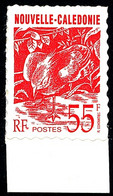 NOUV.-CALEDONIE 1993 - Yv. 639 **   Cote= 3,00 EUR - Oiseau Cagou 55f Autoadhésif  ..Réf.NCE26363 - Unused Stamps