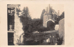 53-MAYENNE-CARTE-PHOTO-LE CHÂTEAU  DUCHATEL BIDAULT ECRIVAIN - Mayenne