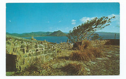 St.lucia Postcard Old Fortification. Unused - Saint Lucia