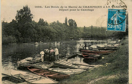 Champigny Sur Marne * Les Bords De La Marne Vers La Varenne * Départ Pour Le Canotage * Barques - Champigny Sur Marne