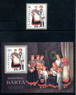 1996 LETTONIA BF 7 + 388 MNH ** - Lettland