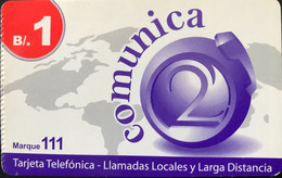 PANAMA  -  Prepaid  -  Communica  -  B/. 1.00 - Panamá