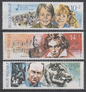 2387/89** SÉRIE CULTURELLE (musique...) - Unused Stamps