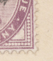 GB „CHELMSFORD“ Squared Circle Postmark (Cohen Typ 1st I CT) 1 D Lilac VARIETY - Plaatfouten En Curiosa