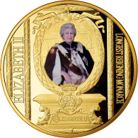 United Kingdom , Médaille, Queen Elisabeth II, FDC, Copper Gilt - Autres & Non Classés