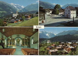 Ernen Belle Multi-vues Du Village L'Eglise - Ernen