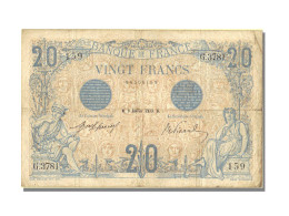 20 Francs Bleu Type 1905 - 20 F 1905-1913 ''Bleu''