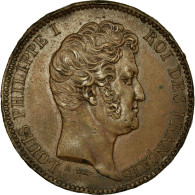 Monnaie, France, 5 Francs, 1833, Paris, TTB+, Bronze - Prova