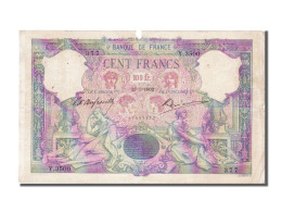 Billet, France, 100 Francs, 100 F 1888-1909 ''Bleu Et Rose'', 1902, 1902-03-27 - 100 F 1888-1909 ''Bleu Et Rose''