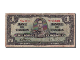 Billet, Canada, 1 Dollar, 1937, 1937-01-02, TB+ - Canada