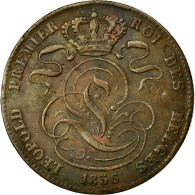 Monnaie, Belgique, Leopold I, 5 Centimes, 1856, TTB, Cuivre, KM:5.1 - 5 Cents