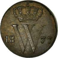 Monnaie, Pays-Bas, William III, 1/2 Cent, 1877, SUP, Cuivre, KM:90 - 1849-1890 : Willem III