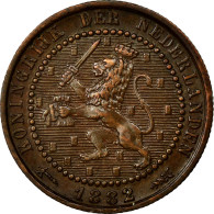 Monnaie, Pays-Bas, William III, Cent, 1882, SUP, Bronze, KM:107.1 - 1849-1890 : Willem III
