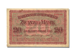 Billet, Allemagne, 20 Mark, 1918, 1918-04-04, SUP - Otros & Sin Clasificación