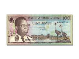 Billet, Congo Democratic Republic, 100 Francs, 1964, SPL - République Démocratique Du Congo & Zaïre