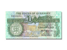 Billet, Guernsey, 1 Pound, NEUF - Guernesey