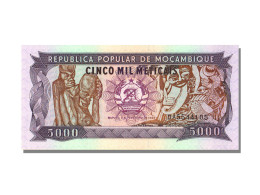 Billet, Mozambique, 5000 Meticais, 1989, 1989-02-03, NEUF - Mozambique